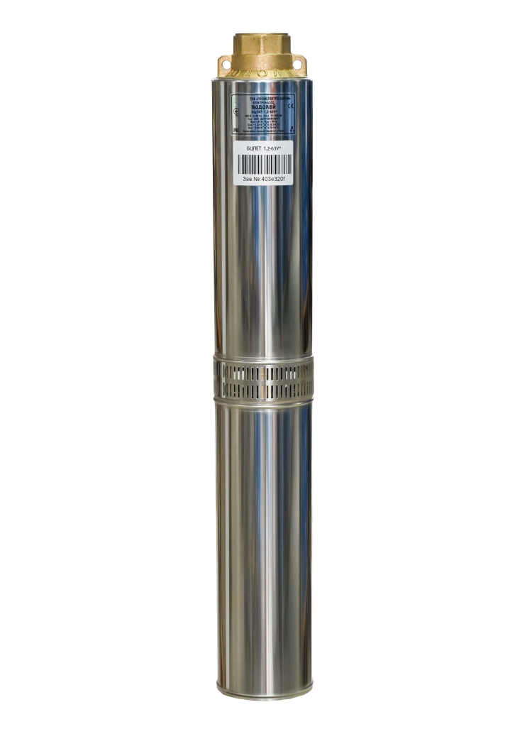 Трифазний відцентровий занурювальний насос 4 дюйми БЦПЕТ 1,2-80У кабель ...